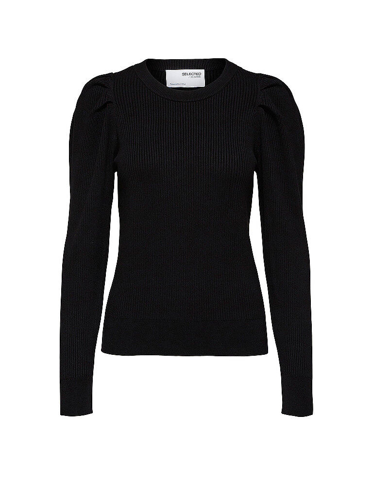 SELECTED CURVE Pullover SLFBISLA  schwarz | 46